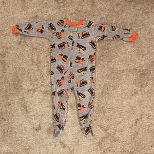 Carter's Footed Fleece PJ Pajamas Trucks Boys - Size 24